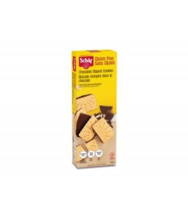 Schar Chocolate Dipped Cookies 150g Gluten Free