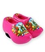 Pink Wooden Shoes Magnet
