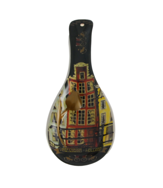 Ceramic Spoon Rest Amsterdam Houses
