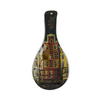 Ceramic Spoon Rest Amsterdam Houses