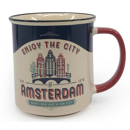 Matix Vintage Mug - Amsterdam Enjoy the City