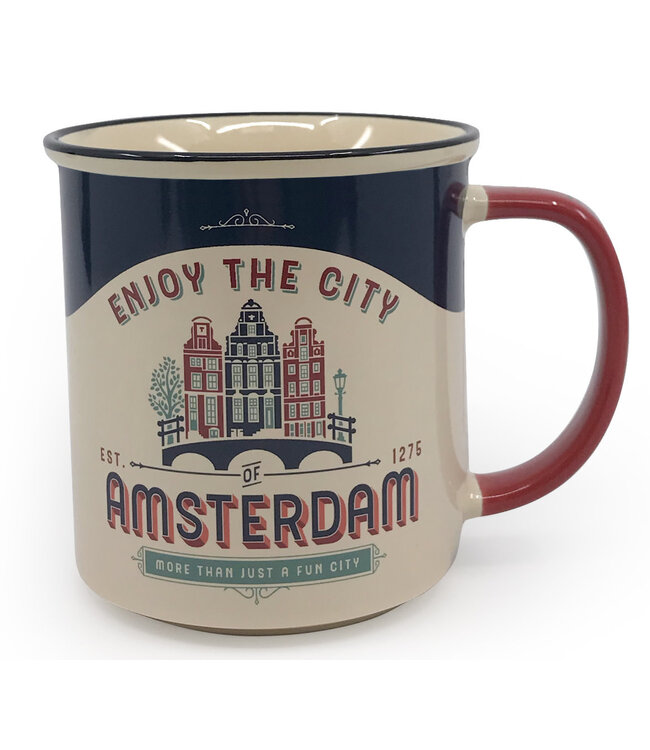 Matix Vintage Mug - Amsterdam Enjoy the City