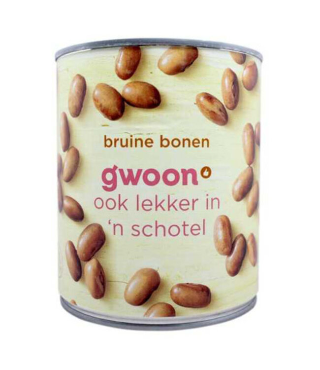 Gwoon Brown Beans Tin 850ml