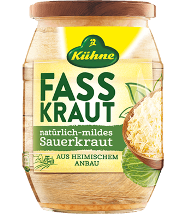 Kuhne ready to serve Sauerkraut 720ml