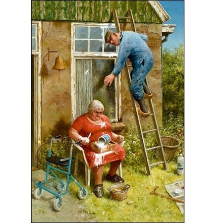 Marius van Dokkum Do it yourselfer Puzzle 1000pc