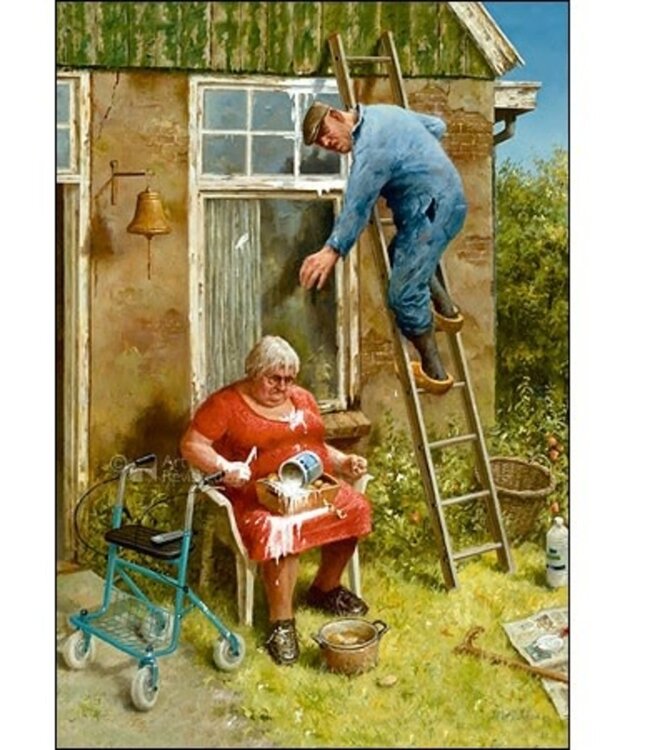 Marius van Dokkum Do it yourselfer Puzzle 1000pc