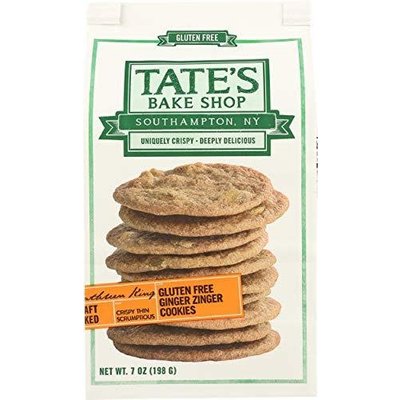 Tate's Ginger Zinger Cookies Gluten Free