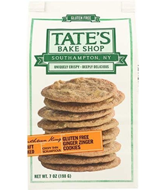 Tate's Ginger Zinger Cookies Gluten Free