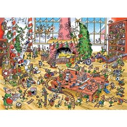 Elves at Work Family Puzzle 350pc