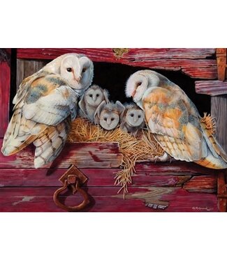 Barn Owls Puzzle 1000pc (LB)
