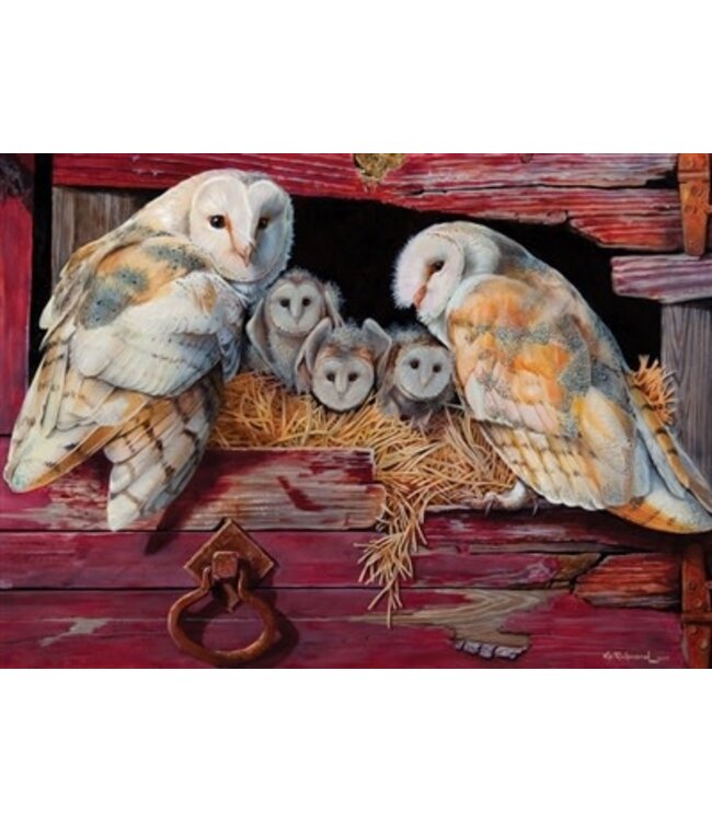 Barn Owls Puzzle 1000pc (LB)