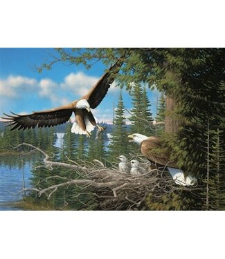 Nesting Eagles Puzzle 1000pc