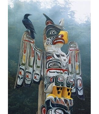 Totem Pole in the Mist Puzzle 1000pc