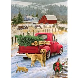 Christmas on the Farm Puzzle 1000pc