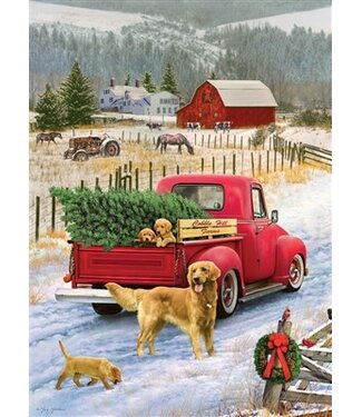 Christmas on the Farm Puzzle 1000pc