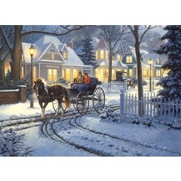Horse - Drawn Buggy Puzzle 1000pc