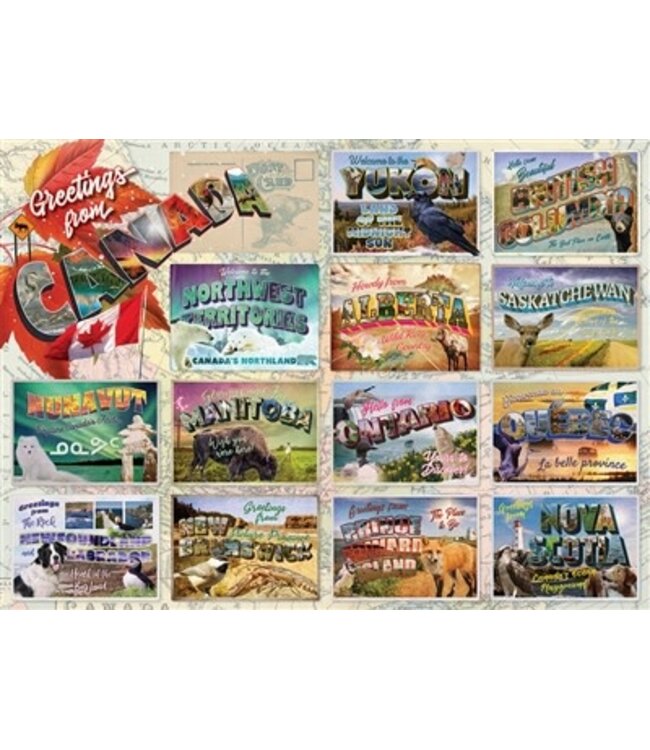 Greetings from Canada Puzzle 1000pc