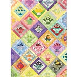 Fruit Basket Quilt Puzzle 1000pc