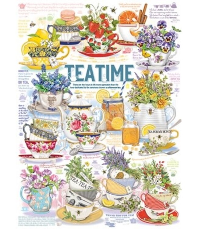 Tea Time Puzzle 1000pc