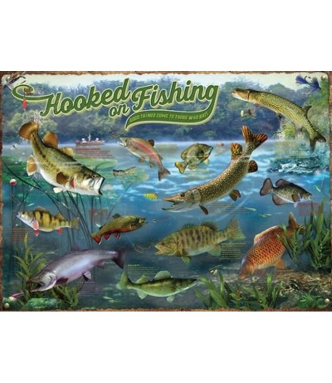 Hooked on Fishing Puzzle 1000pc