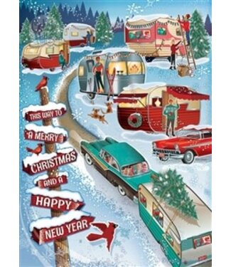 Christmas Campers Puzzle 1000pc