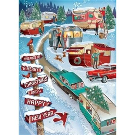 Christmas Campers Puzzle 1000pc