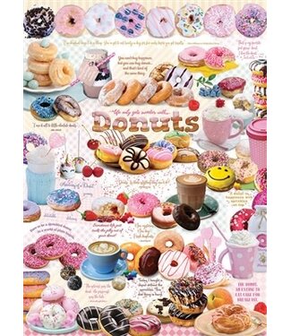 Donut Time Puzzle 1000pc
