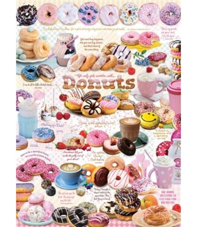 Donut Time Puzzle 1000pc