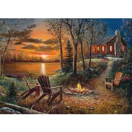 Fireside Puzzle 500pc