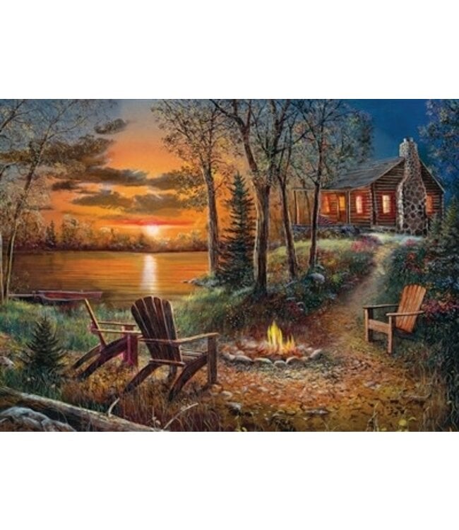 Fireside Puzzle 500pc