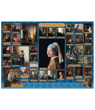 Jan Vermeer van Delft Puzzle 1000pc Jan Vermeer van Delft Puzzle 1000pc
