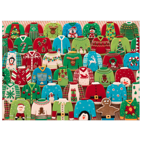 Ugly Xmas Sweaters Puzzle 1000pc