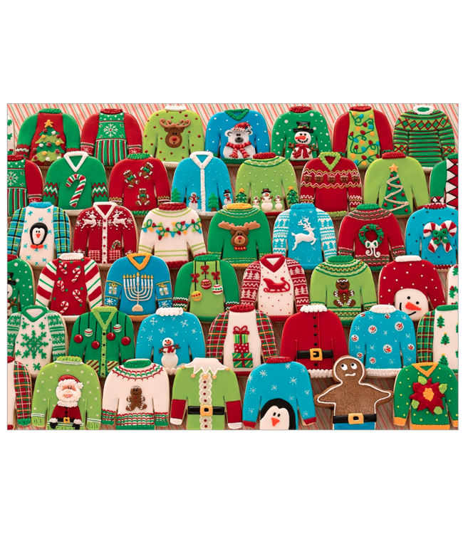 Ugly Xmas Sweaters Puzzle 1000pc