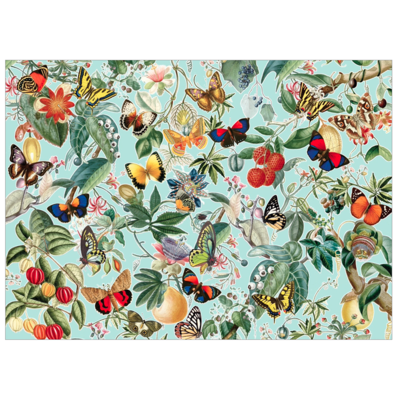 Fruit and Butterflies Puzzle 1000pc