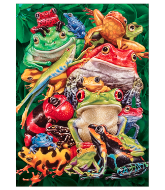 Frog Business Puzzle 1000pc