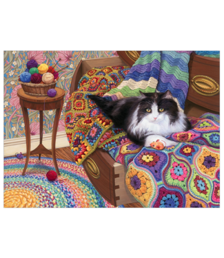 Comfy Cat Puzzle 1000pc