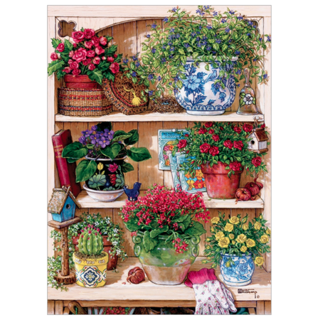 Flower Cupboard Puzzle 500pc
