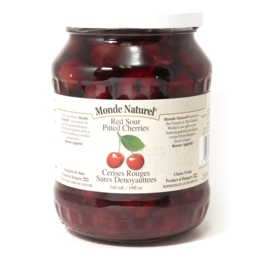 Monde Red Sour Pitted Cherries 540ml