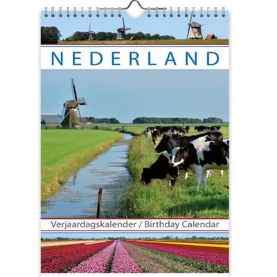 Nederland Perpetual Birthday Calendar