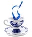 Tea Cup - Delft Blue Christmas Ornament
