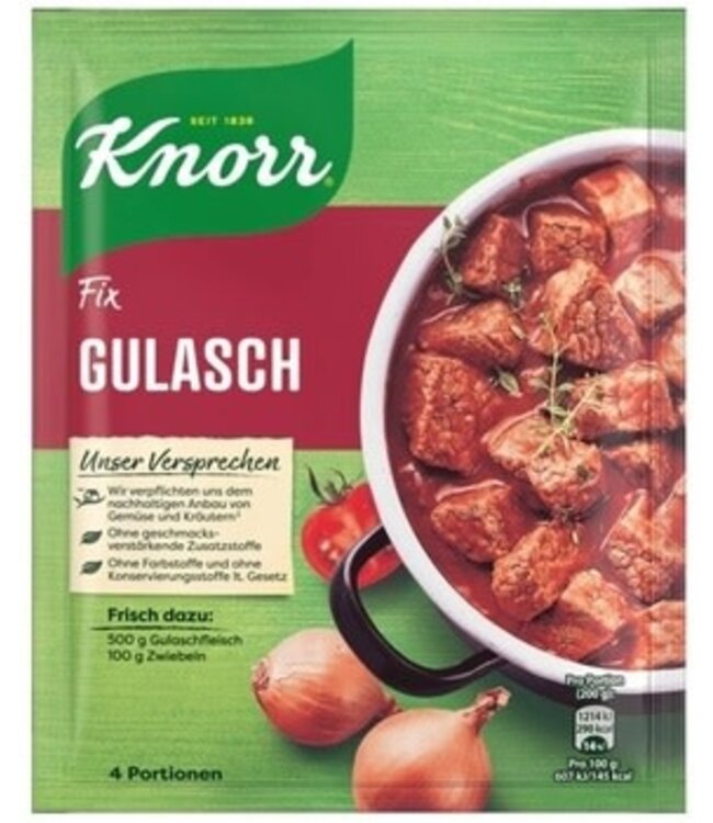 Knorr Fix Paprika Gulasch