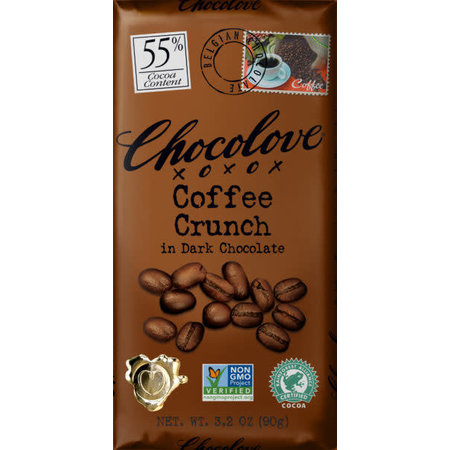 Chocolove Coffee Crunch in Dark Chocolate