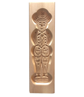 Wooden Speculaas Board Boy 25cm