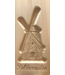 Wooden Speculaas Board Windmill 25cm
