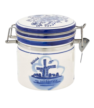 Deflt Blue Windmill Canister - 9cm