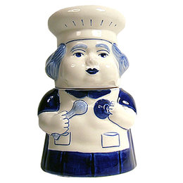 Delft Blue Chef Canister