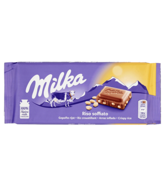 Milka with Rice Crisps