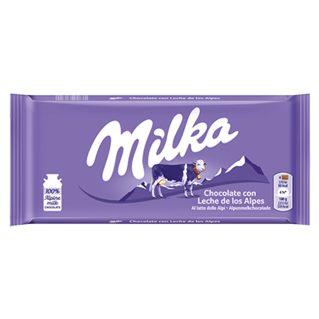 Milka Alpine Milk Chocolate 100g
