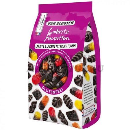 Van Slooten Lakritz Faviruten 400g Gluten Free