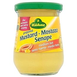 Kuhne Medium Hot Mustard 255ml